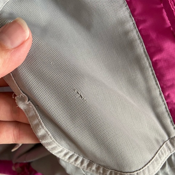 L.L. Bean Goose Down Puffer Jacket PINK Berry Full Zip Sz XL - Picture 9 of 14